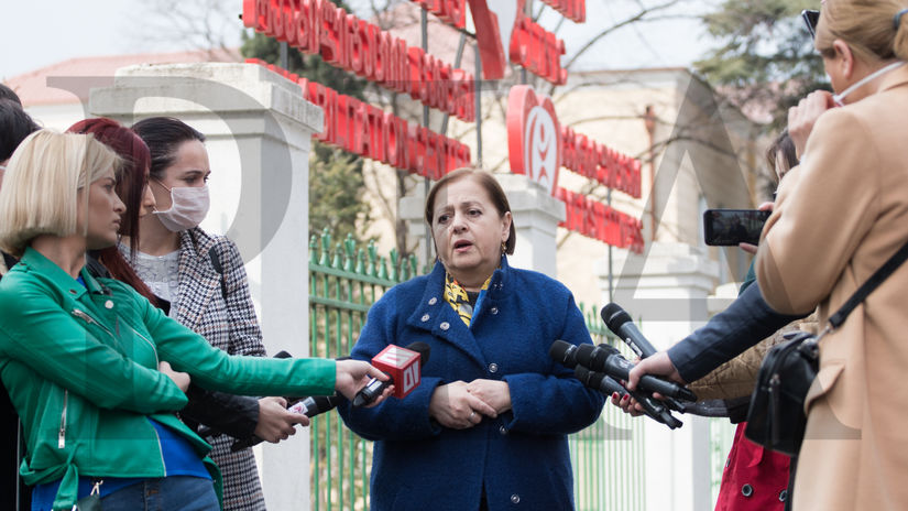 ინფექციური საავადმყოფოს სამედიცინო დირექტორი ჟურნალისტებთან 2020 