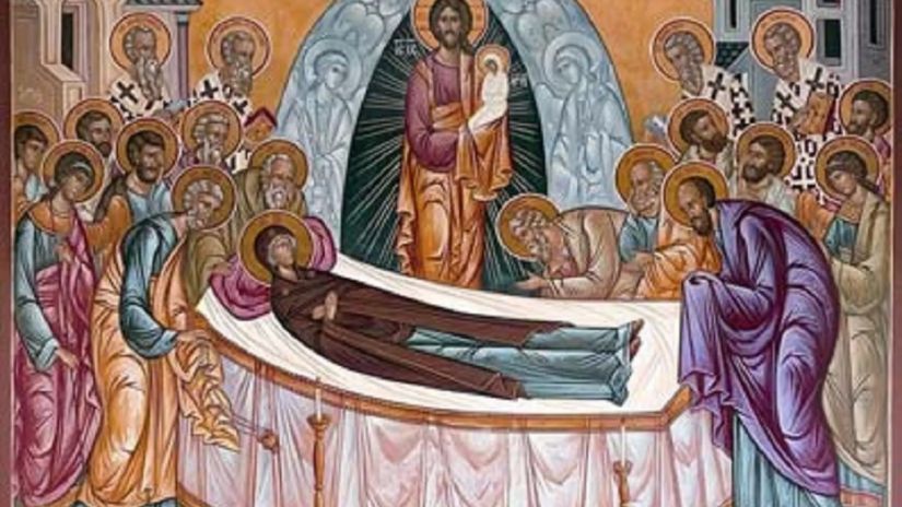ღვთისმშობლის მიძინება