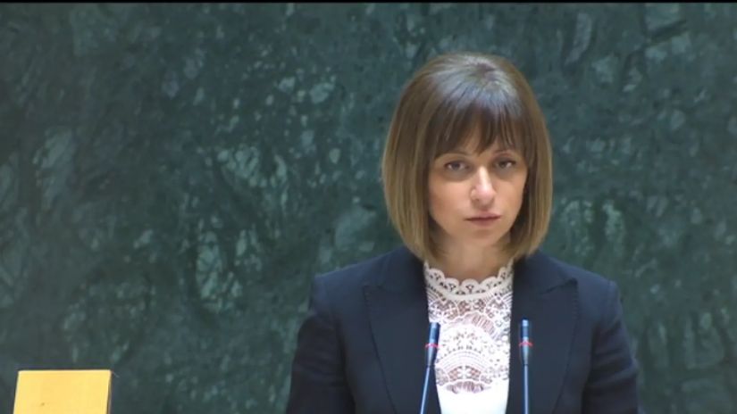 ჯანდაცვის მინისტრი პარლამენტში სიტყვით გამოსვლისას