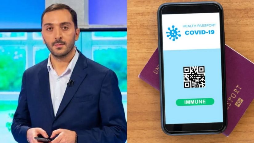 კულუმბეგოვი კოვიდ პასპორტზე
