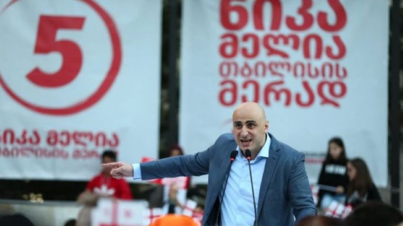 „ნაციონალური მოძრაობის“ თავმჯდომარე ნიკა მელია Pia.ge