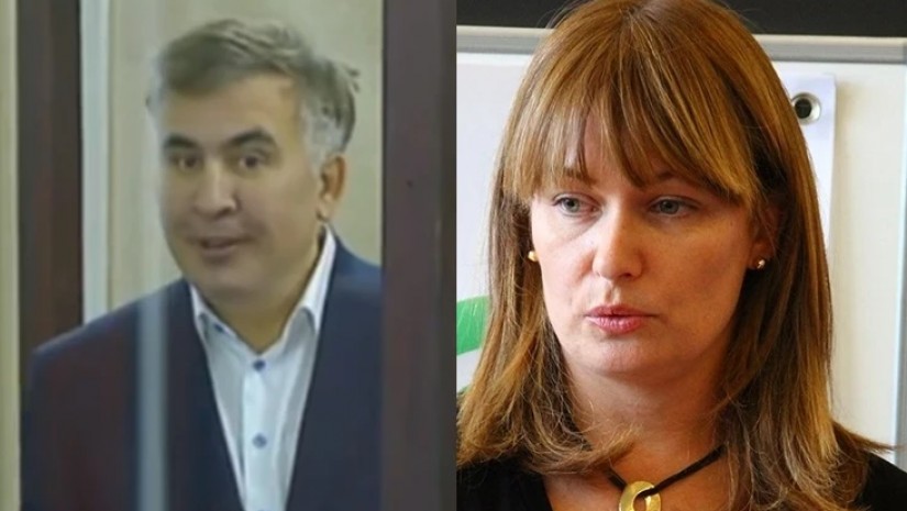 მიხეილ სააკაშვილი და სანდრა რულოვსი