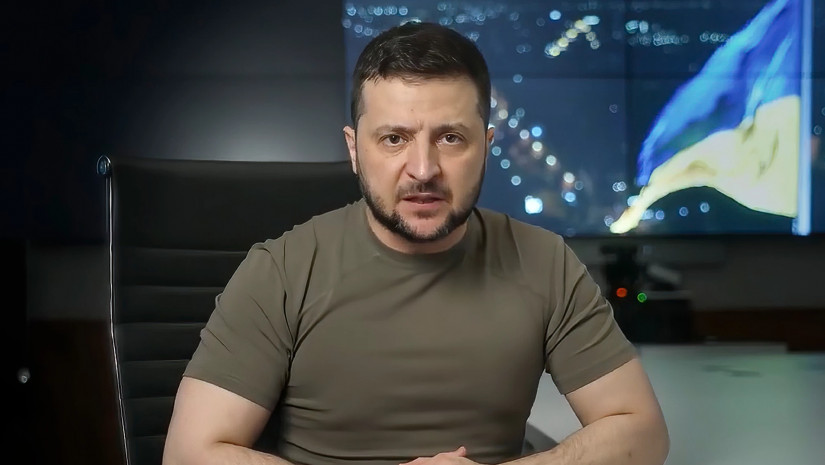 უკრაინის პრეზიდენტი ვოლოდიმირ ზელენსკი