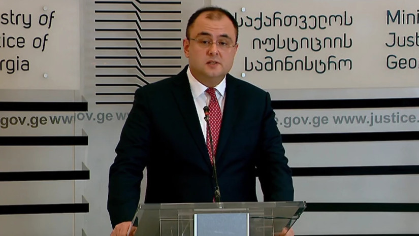 იუსტიციის მინისტრი რატი ბრეგაძე